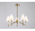 Люстра со стеклянными плафонами на штанге Ambrella Light LH57133