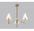 Люстра со стеклянными плафонами на штанге Ambrella Light LH57131