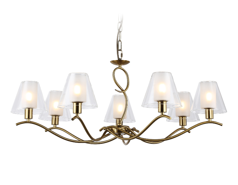 Подвесная люстра со стеклянными плафонами Ambrella Light LH57093