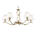 Подвесная люстра со стеклянными плафонами Ambrella Light LH57091