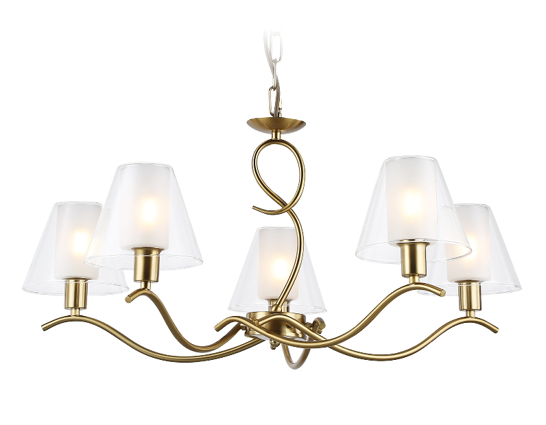 Подвесная люстра со стеклянными плафонами Ambrella Light LH57091