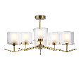 Люстра со стеклянными плафонами на штанге Ambrella Light LH57008