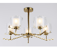 Люстра со стеклянными плафонами на штанге Ambrella Light LH57007