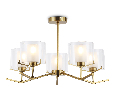 Люстра со стеклянными плафонами на штанге Ambrella Light LH57007