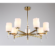 Люстра со стеклянными плафонами на штанге Ambrella Light LH56263