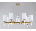 Люстра со стеклянными плафонами на штанге Ambrella Light LH56263