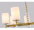 Люстра со стеклянными плафонами на штанге Ambrella Light LH56263