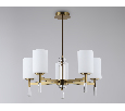 Люстра со стеклянными плафонами на штанге Ambrella Light LH56261