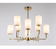 Люстра со стеклянными плафонами на штанге Ambrella Light LH56217