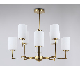 Люстра со стеклянными плафонами на штанге Ambrella Light LH56217