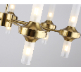 Люстра со стеклянными плафонами на штанге Ambrella Light LH55360