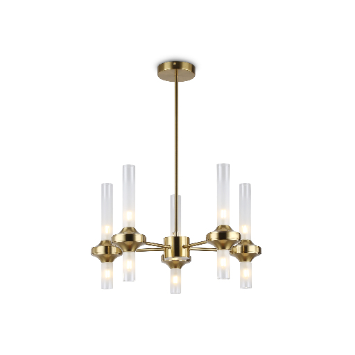 Люстра со стеклянными плафонами на штанге Ambrella Light LH55358