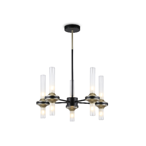 Люстра со стеклянными плафонами на штанге Ambrella Light LH55351