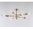 Люстра со стеклянными плафонами на штанге Ambrella Light LH55162