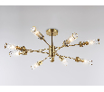 Люстра со стеклянными плафонами на штанге Ambrella Light LH55162