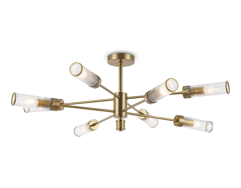 Люстра со стеклянными плафонами на штанге Ambrella Light LH55162