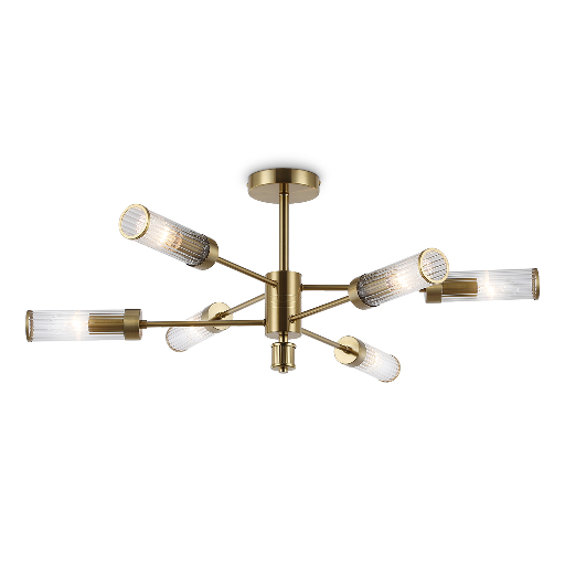 Люстра со стеклянными плафонами на штанге Ambrella Light LH55161