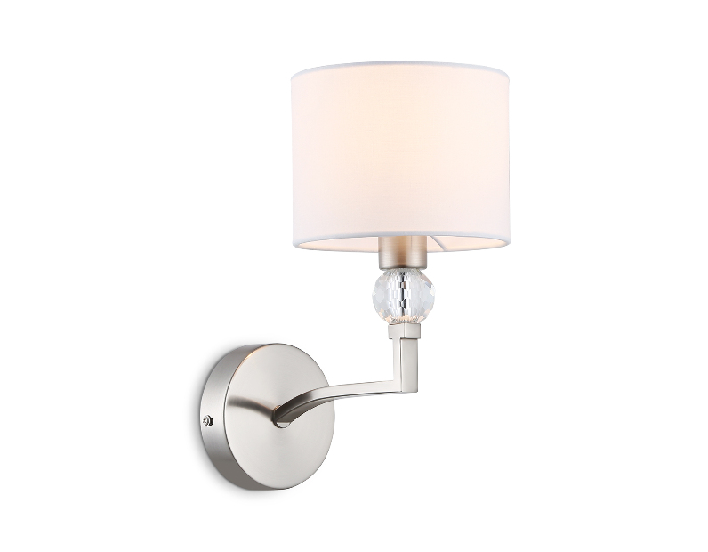 Настенный светильник с абажуром и хрусталем Ambrella Light LH71125