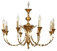 Подвесная люстра Arte Lamp Collinetta A4094LM-8PB