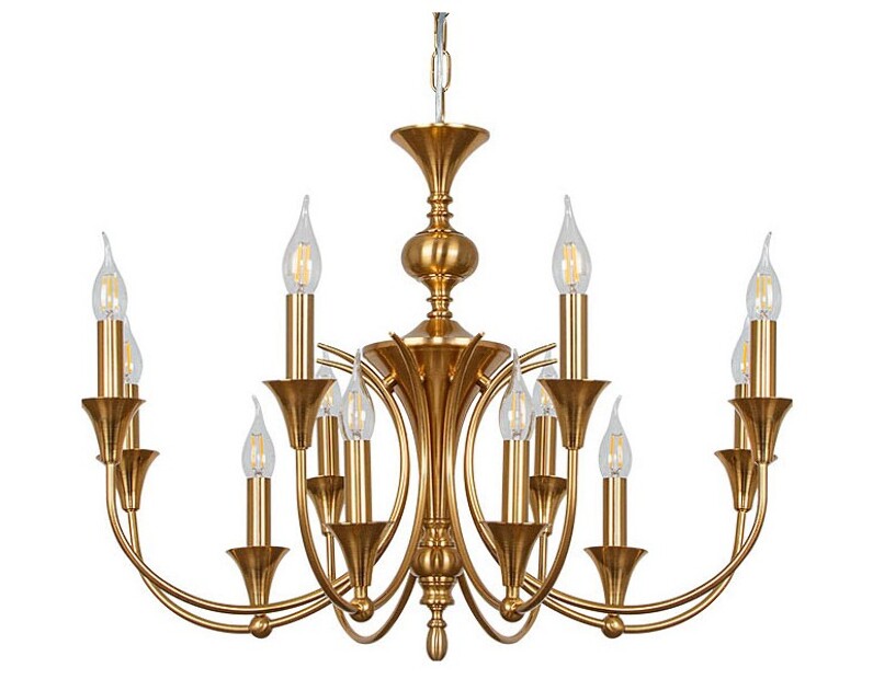 Подвесная люстра Arte Lamp Collinetta A4094LM-12PB