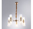 Подвесная люстра Arte Lamp Charm A1623LM-10GO