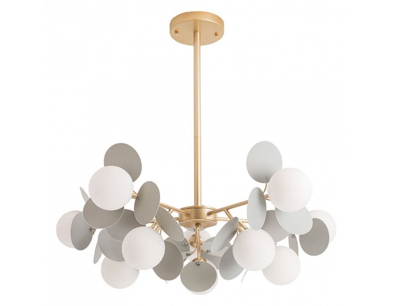 Люстра на штанге Arte Lamp Peacock A1369SP-10GY