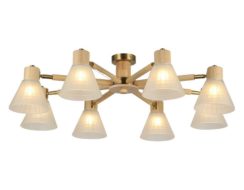 Потолочная люстра Arte Lamp Meleph A4096PL-8BR