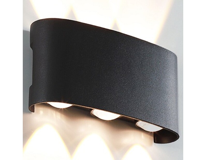 Накладной светильник Arte Lamp Bosto A3122AL-6BK
