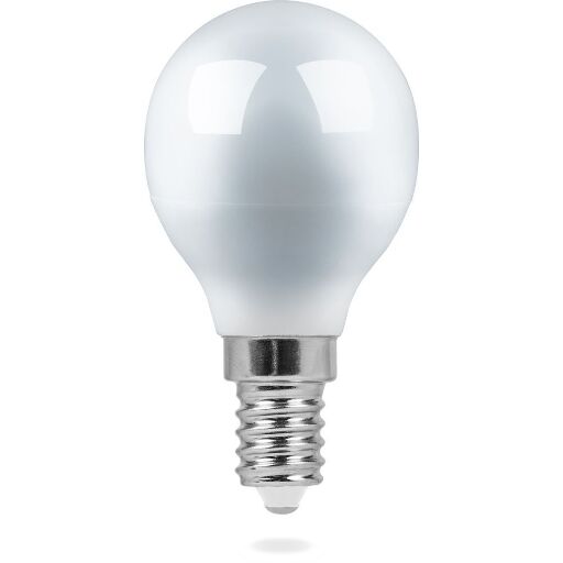 Лампа светодиодная Feron LB-38 Шарик E14 5W 4000K 25403