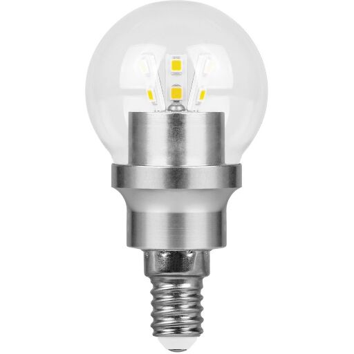 Лампа светодиодная Feron LB-40 Шарик E14 3,5W 2700K 25284