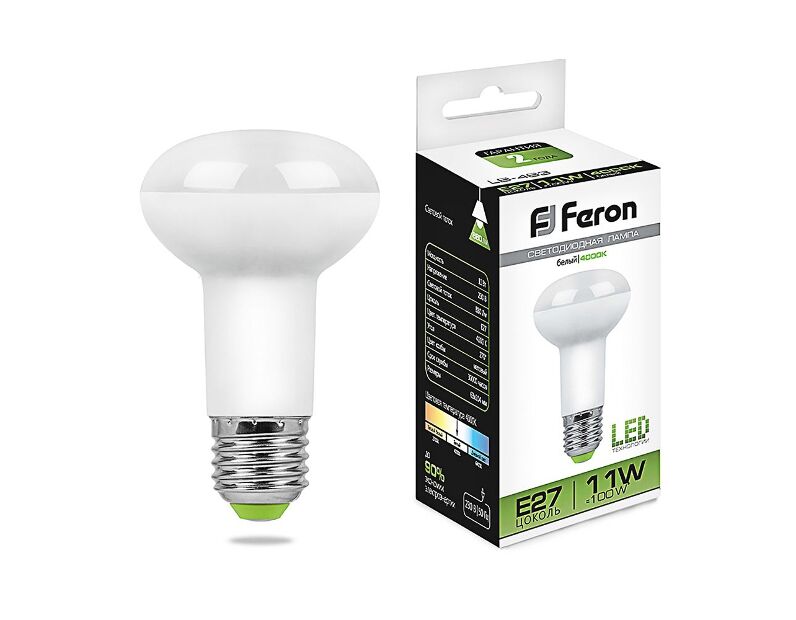 Лампа светодиодная Feron LB-463 E27 11W 4000K 25511