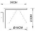 Бра Arte Lamp David A7033AP-1BK