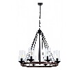 Подвесная люстра Arte Lamp Dalim A7014SP-8BK