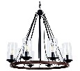 Подвесная люстра Arte Lamp Dalim A7014SP-8BK