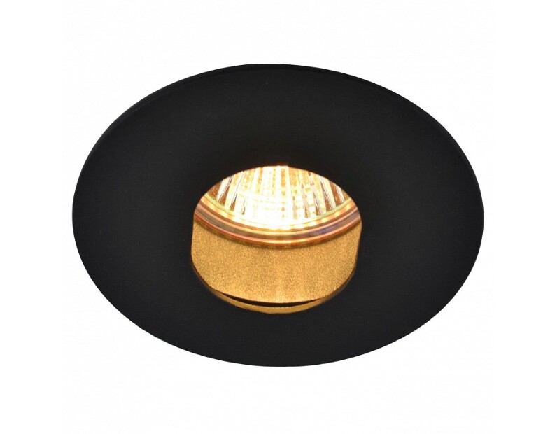 Встраиваемый светильник Arte Lamp Accento A3219PL-1BK