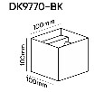 Накладной светильник Denkirs  DK9770-BK