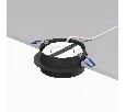 Встраиваемый светильник Denkirs FLAT DK2090-BK