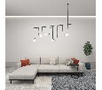 Накладной светильник Denkirs BELTY FLOW DK5561-WH+BK
