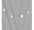 Накладной светильник Denkirs BELTY SPOT DK5541-WH+BK