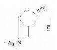 Бра Italline DE DE-317 bronze