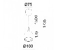Подвесной светильник Italline DE DE-314 white