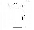 Основание на штанге Novotech Flum 135251