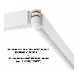 Соединитель угловой L-образный для треков Novotech Flum 135248