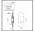Накладной светильник Odeon Light AGATE 7065/10WLB