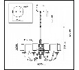 Подвесная люстра Odeon Light Saga 5088/6