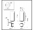 Бра Odeon Light Saga 5088/1WA