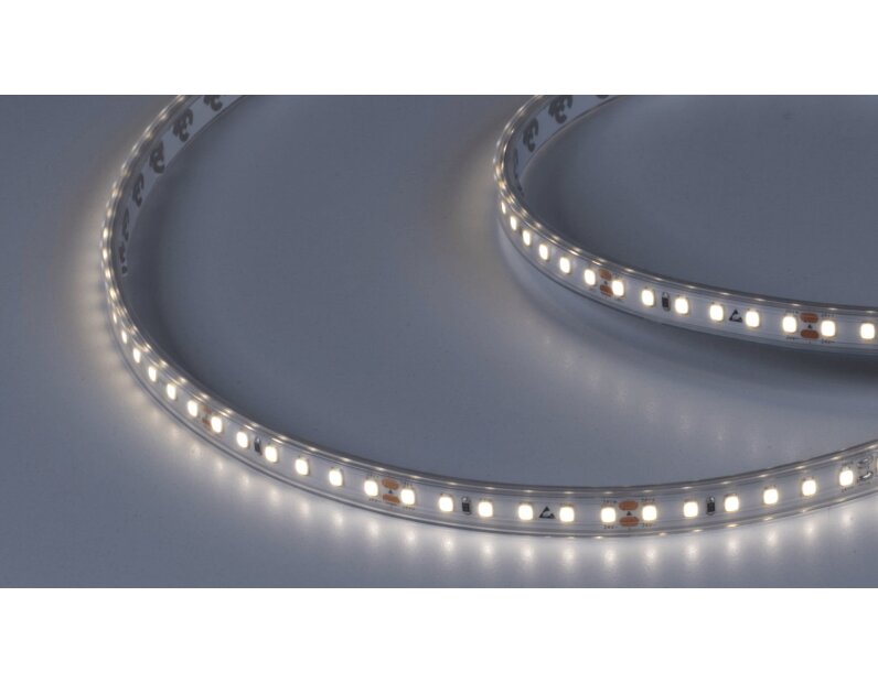 Светодиодная лента DSG 2835 W 120L-V24-IP65, 6000K, 120 LED, 9,6 W/m, LUX