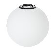 Плафон с черным металлическим кольцом для трека PRO Teta Lightstar 595130