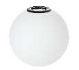 Плафон с черным металлическим кольцом для трека PRO Teta Lightstar 595130