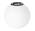 Плафон с черным металлическим кольцом для трека PRO Teta Lightstar 595120